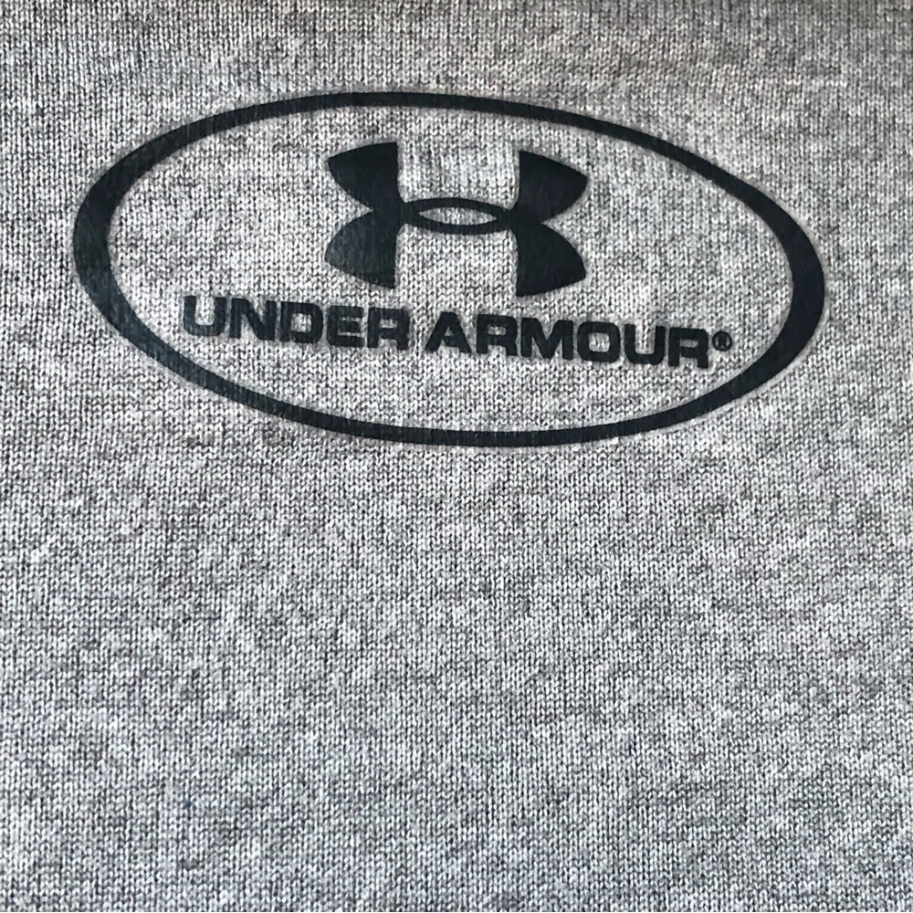 3/$25 UNDER ARMOUR Men’s Palm Springs Gray Zip Up Warm Up Jacket with Hood - Picture 10 of 11